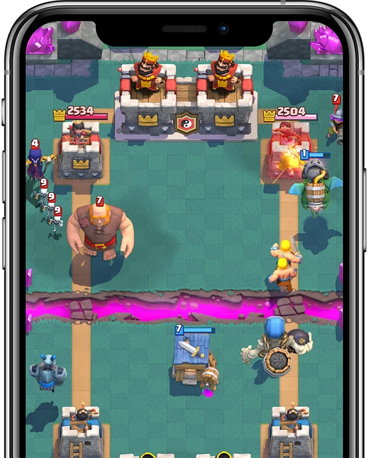 Gameplay Clash Royale